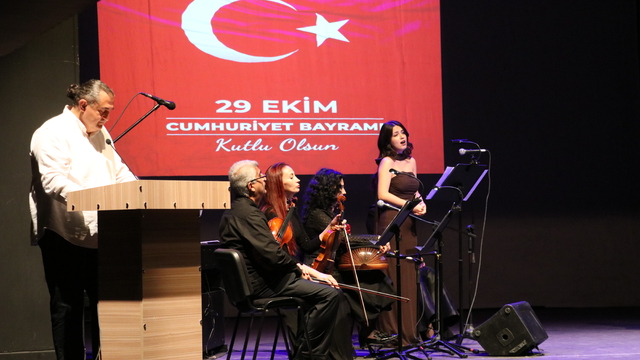 Kayseri'de "29 Ekim Cumhuriyet Konseri" düzenlendi