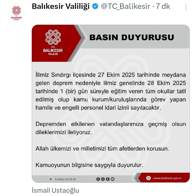 Balıkesir Sındırgı'da 6.1 büyüklüğünde deprem (9)