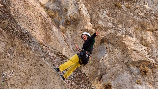 Gaziantep'te düzenlenen "5'inci Köklüce Kanyonu Tırmanış Şenliği" sona erdi