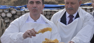 Bitlis Valisi Ahmet Karakaya, kara kovan bal hasadı yaptı