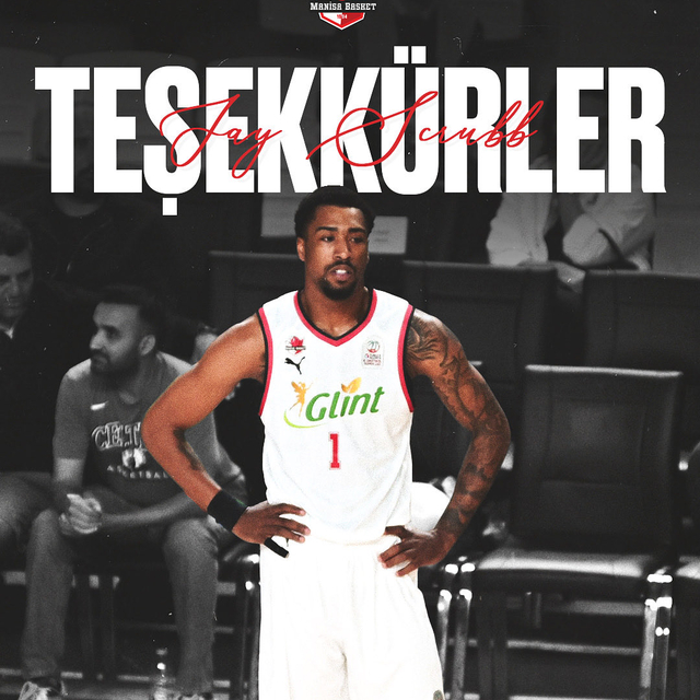 Manisa Basket'te Scrubb gitti