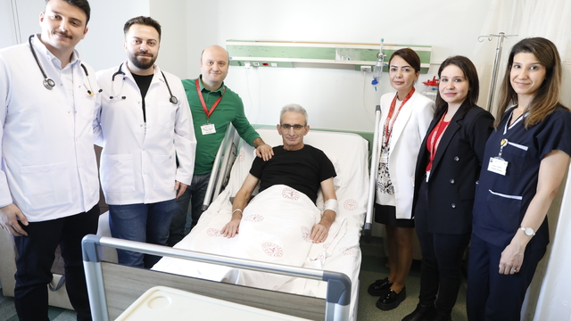 Samsun'da milyonda bir görülen kanama hastası kapalı yöntem kalp ameliyatıyla sağlığına kavuştu