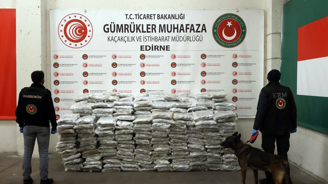 Kapıkule ve İpsala'da 524 kilo uyuşturucu ele geçirildi