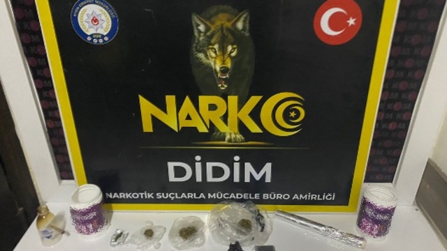 Didim'de uyuşturucu operasyonunda yakalanan şüpheli tutuklandı