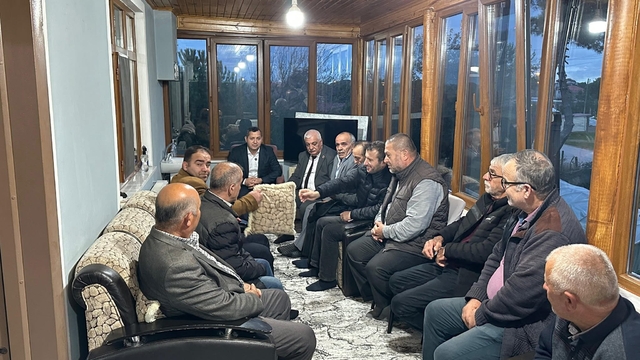 MHP Alaçam İlçe Başkanlığından "Hayırlı günler komşum" ziyareti