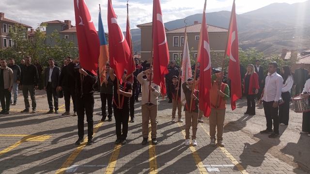 Sivrice'de 29 Ekim Cumhuriyet Bayramı töreni düzenlendi