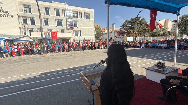 Çermik'te 29 Ekim Cumhuriyet Bayramı kutlandı