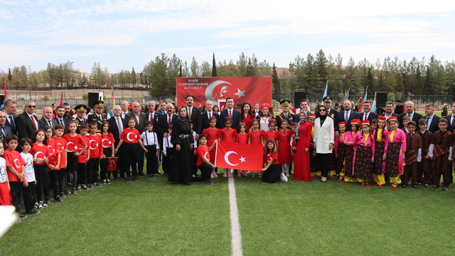 Midyat'ta 29 Ekim Cumhuriyet Bayramı kutlandı