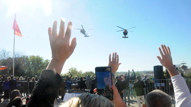 Trakya'da 29 Ekim Cumhuriyet Bayramı coşkuyla kutlandı