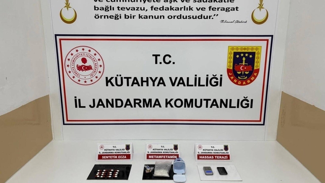 Kütahya'da uyuşturucu operasyonunda yakalanan şüpheli tutuklandı