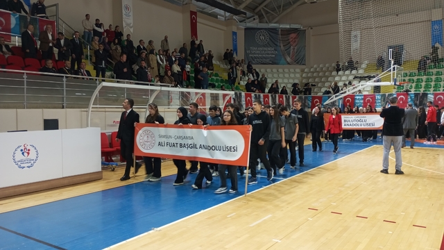 Çarşamba ilçesinde Cumhuriyet'in 102. yılı kutlandı