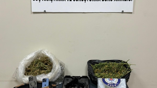 Gaziantep'te uyuşturucu operasyonunda 4 şüpheli yakalandı