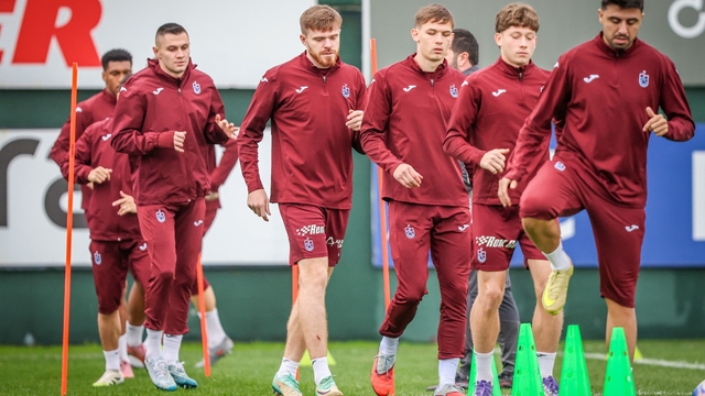 Trabzonspor, Galatasaray maçının hazırlıklarını sürdürdü