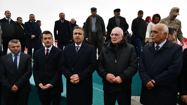 Ardahan Karaçay Kanyonu'nda yapımı tamamlanan seyir terası açıldı