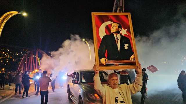 Zonguldak'ta su gösterili 29 Ekim kutlaması (2)