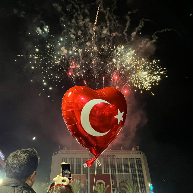 İzmir'de Cumhuriyet'in 102'nci yıl coşkusu (3)