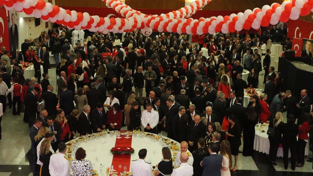 Muğla'da 29 Ekim Cumhuriyet Bayramı resepsiyonu düzenlendi