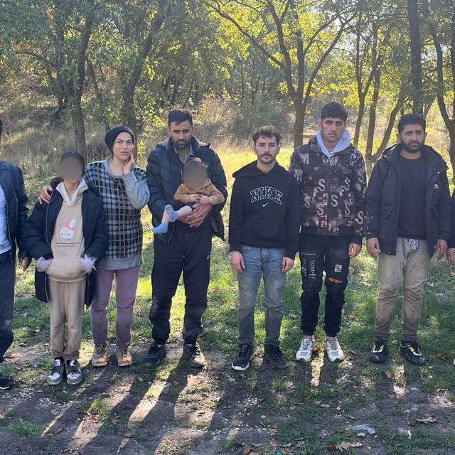 Edirne'de 23 kaçak göçmen yakalandı