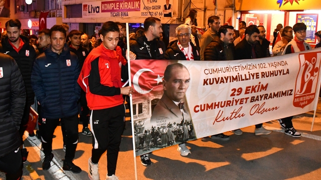 Balıkesirspor'da cumhuriyet coşkusu