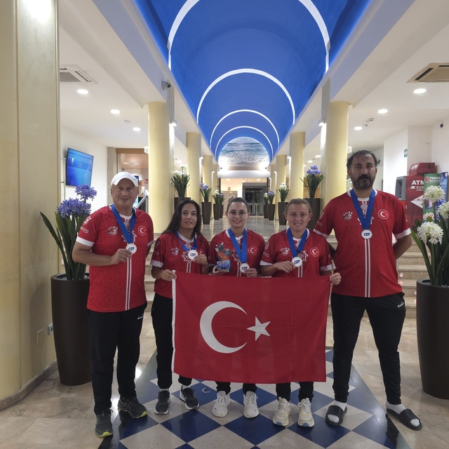 Samsunspor Bocce'de Avrupa ve Dünya çapında üç derece elde etti