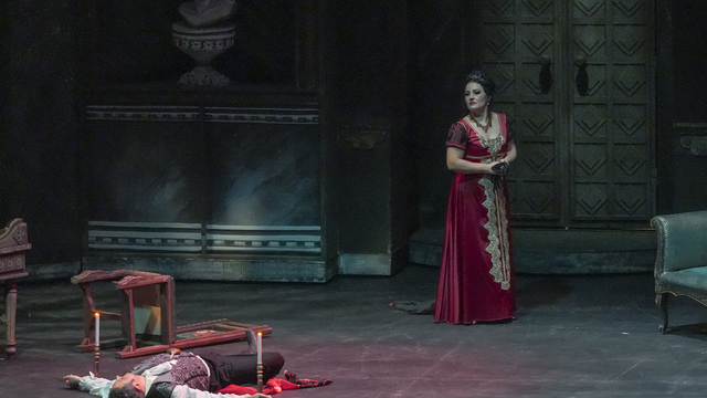 Antalya Devlet Opera ve Balesi "Tosca" operasını sahneledi