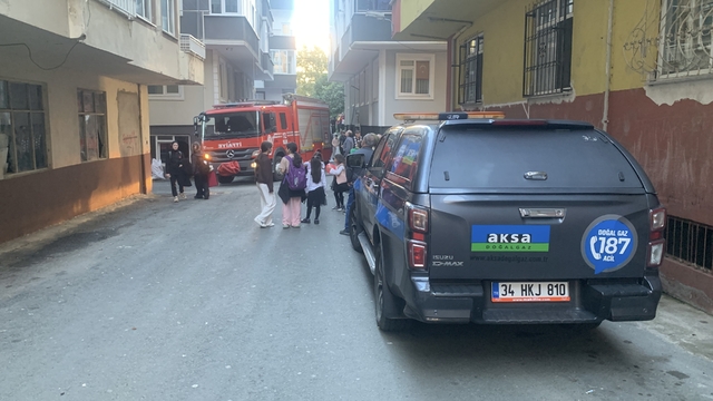 Rize'de 4 katlı apartmanda yangın