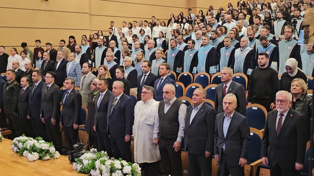 Eski Meclis Başkanı Şentop BEUN'da akademik yılı açılış törenine katıldı