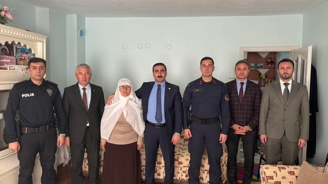 İhsangazi Kaymakamı Şahin'den şehit ailesine ziyaret