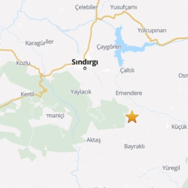 Balıkesir Sındırgı'da 4.2 büyüklüğünde deprem