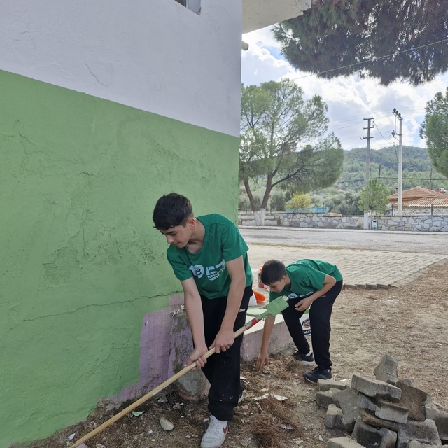 İlköğretim okuluna Muğlaspor dokunuşu