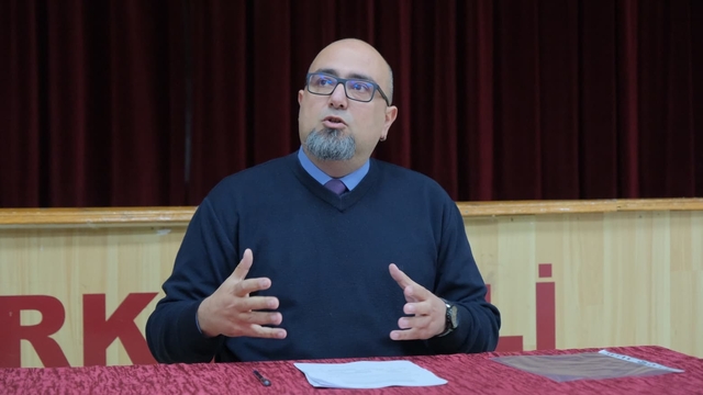 Kırklareli'nde "Filistin'de İnsanlık Krizi ve Küresel Yansımalar" konferansı düzenlendi