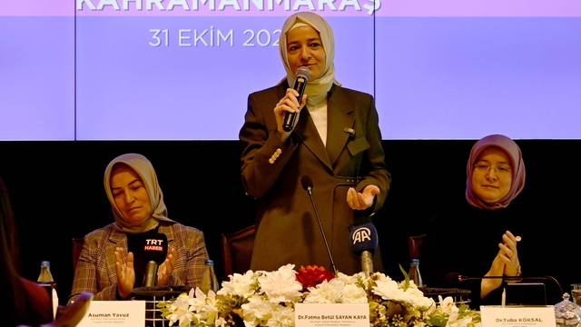 AK Parti Genel Başkan Yardımcısı Kaya, Kahramanmaraş'ta kadın girişimcilerle buluştu: