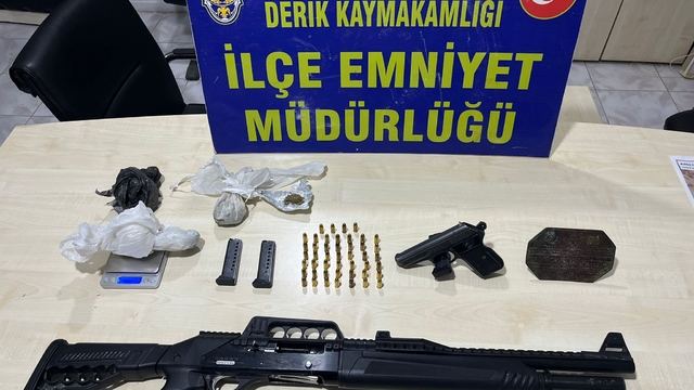 Mardin'de uyuşturucu operasyonunda 2 şüpheli yakalandı