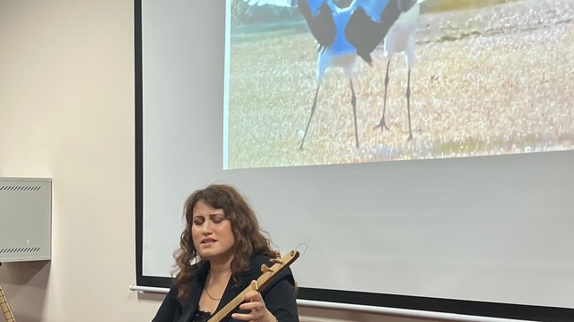 Amasya Üniversitesi'nde "Turna" temalı türkü konseri verildi
