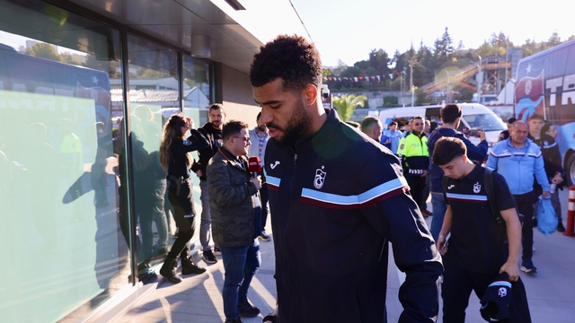 Trabzonspor kafilesi, İstanbul'a gitti