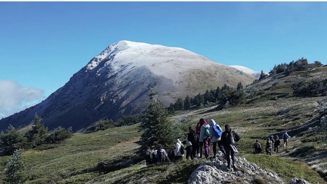 Cumhuriyet Bayramı kutlamaları kapsamında Ilgaz Dağı tırmanışı yapıldı