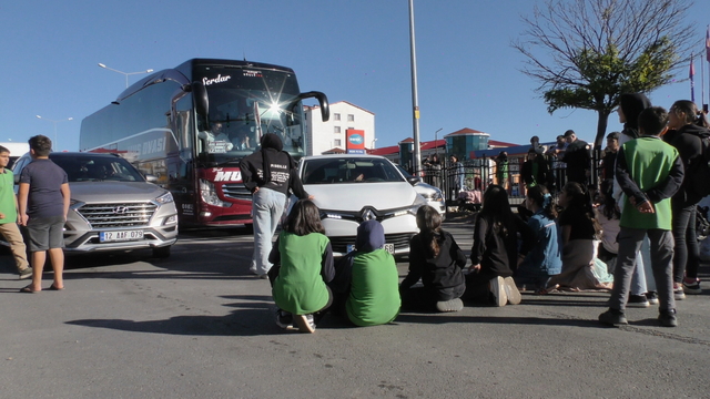 Bingöl'de otomobilin çarpmasıyla ölen Berra için yolu kapattılar