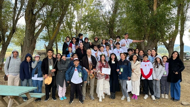 Ortaokul öğrencileri doğa ve kültürü birlikte keşfetti