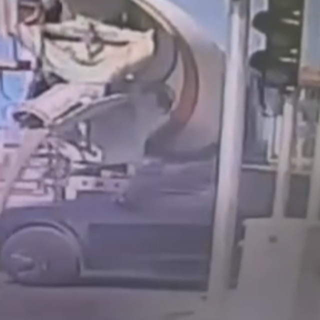 Yola beton döken mikserin sürücüsüne para cezası