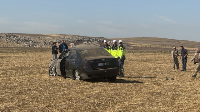 Siirt'te devrilen otomobildeki 1 kişi öldü, 1 kişi ağır yaralandı