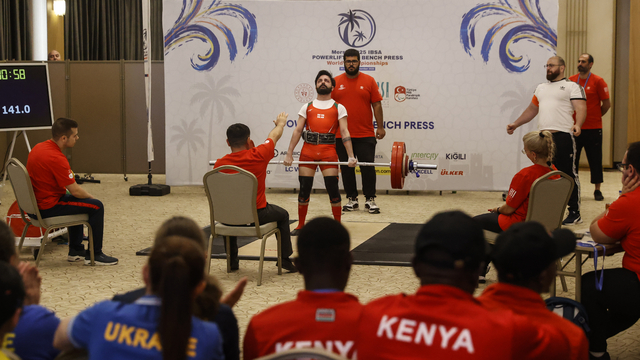 Görme Engelliler Dünya Halter Şampiyonası, Mersin'de sürüyor