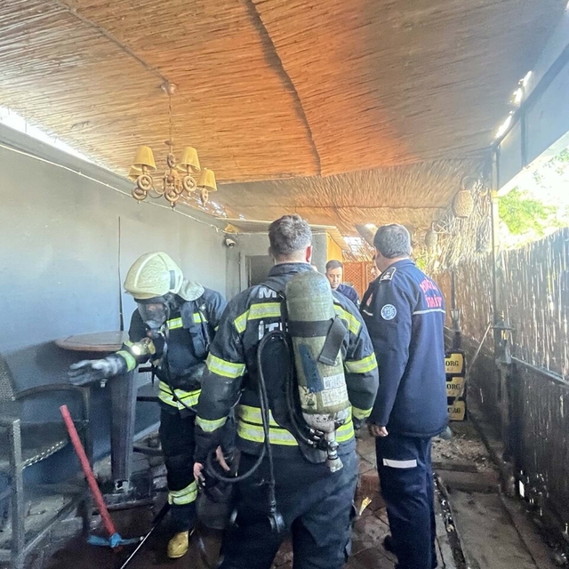 Restorandaki yangında yaralanmıştı, hastanede öldü
