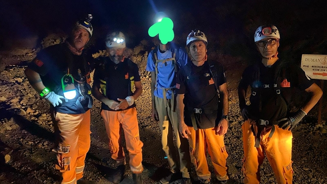 Datça'da dağlık alanda kaybolan kişi kurtarıldı