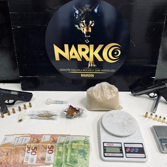Mardin'de uyuşturucu operasyonunda 8 şüpheli yakalandı
