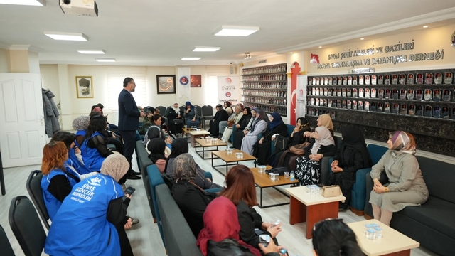 Sivas'ta şehitler için mevlit programı düzenlendi