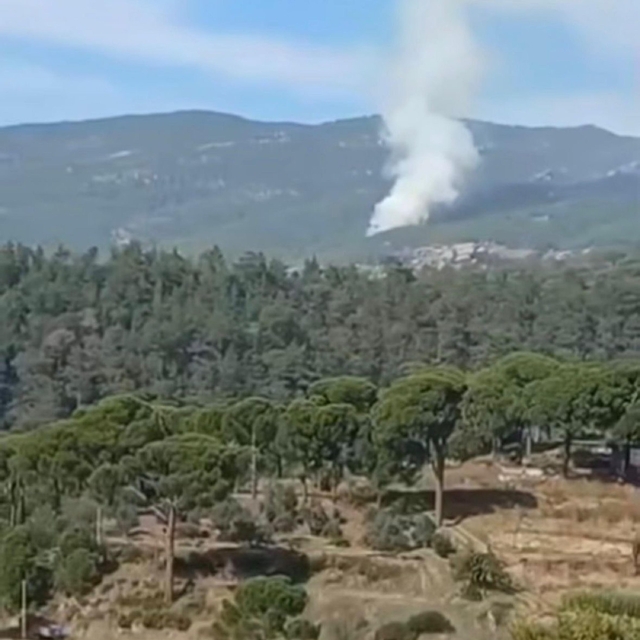 Muğla'da 1 hektar orman yandı