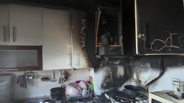 Karabük'te apartmanın ikinci katında çıkan yangın söndürüldü