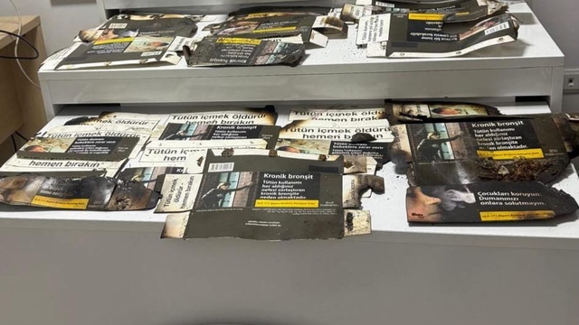 Akşehir'de kaçak sigara operasyonu