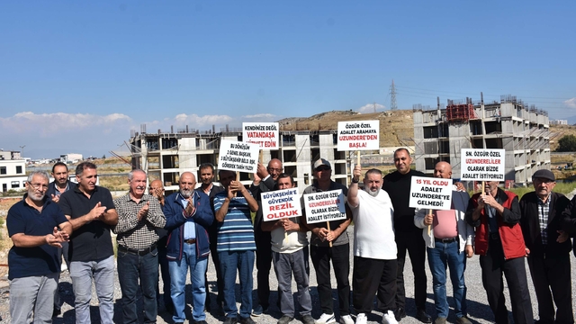 İzmir Uzundere'de 'kira desteği' tepkisi