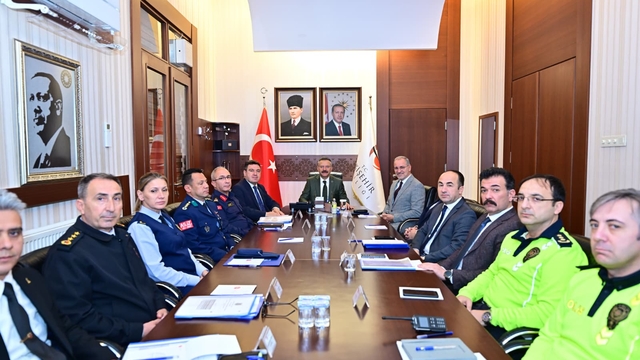 Eskişehir'de il güvenlik ve asayiş koordinasyon toplantısı yapıldı